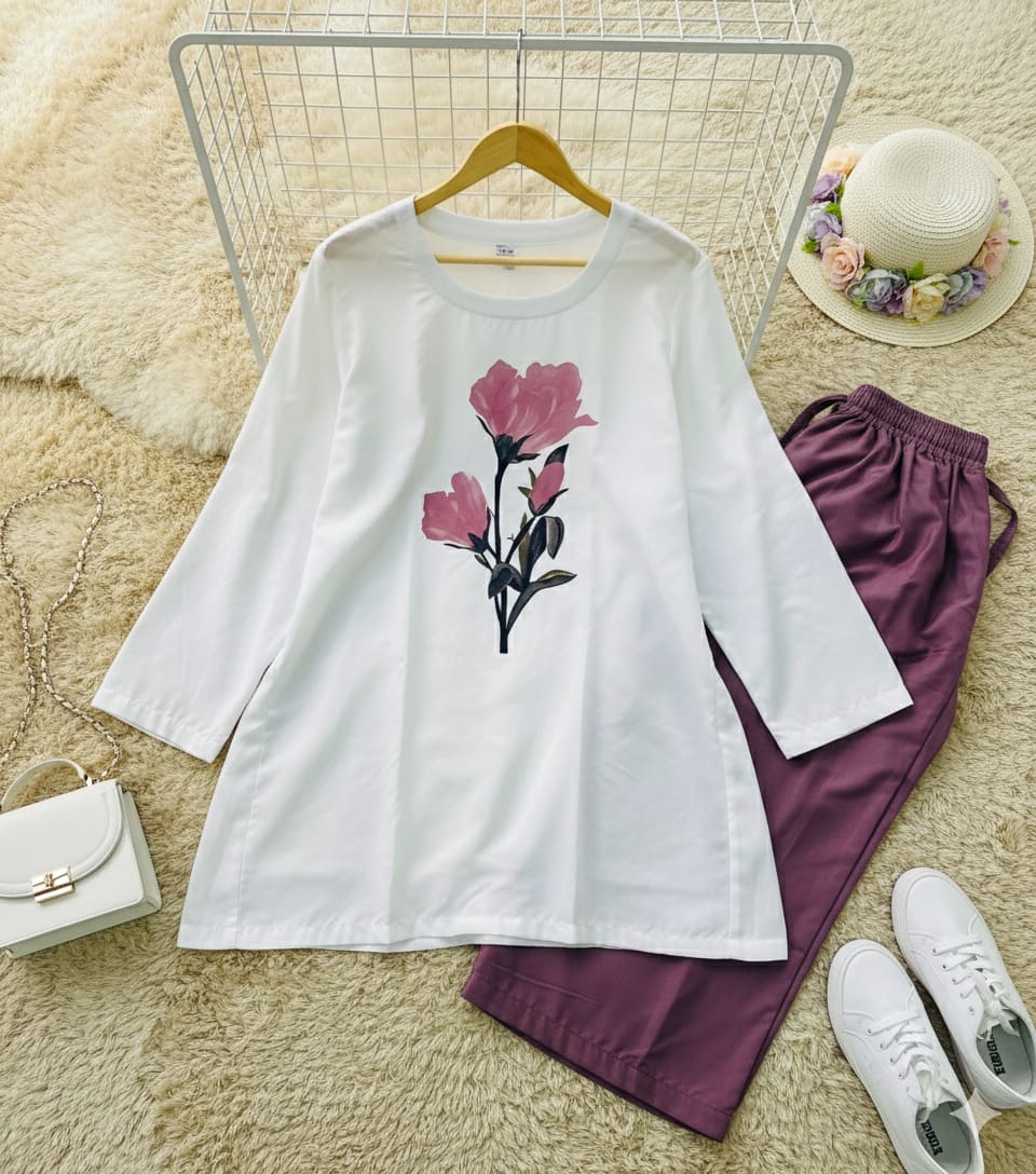 Western Thailand Co-Ord Set LAVENDER