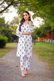 Brand Saleha Design TWO PIECE SUITS (Summer Lilen)