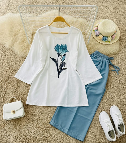 Western Thailand Co-Ord Set SKY BLUE