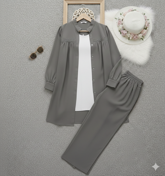 TRENDY CORD STYLE Grey